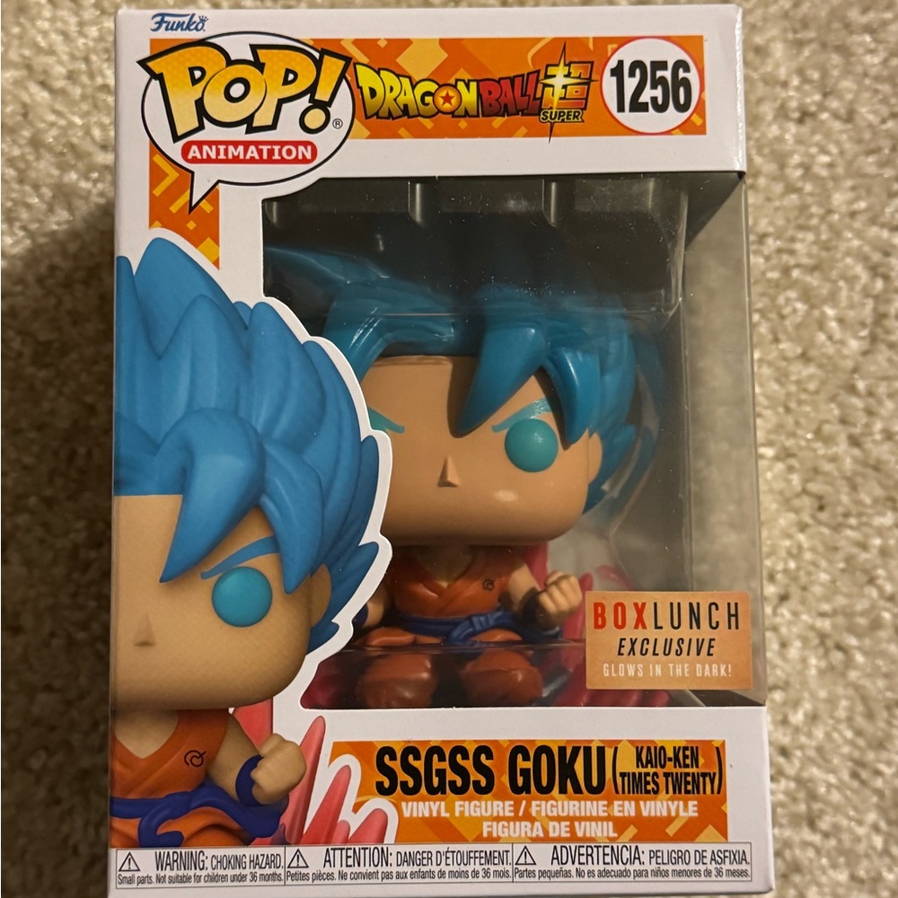 Boxlunch Exclusive Funko Pop SSGSS GOKU